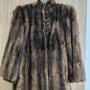 Heirloom 1940s-1950s Women's Mink Fur Coat